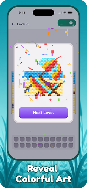 Reveal Colorful Art